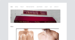 Desktop Screenshot of dare2bbare.com